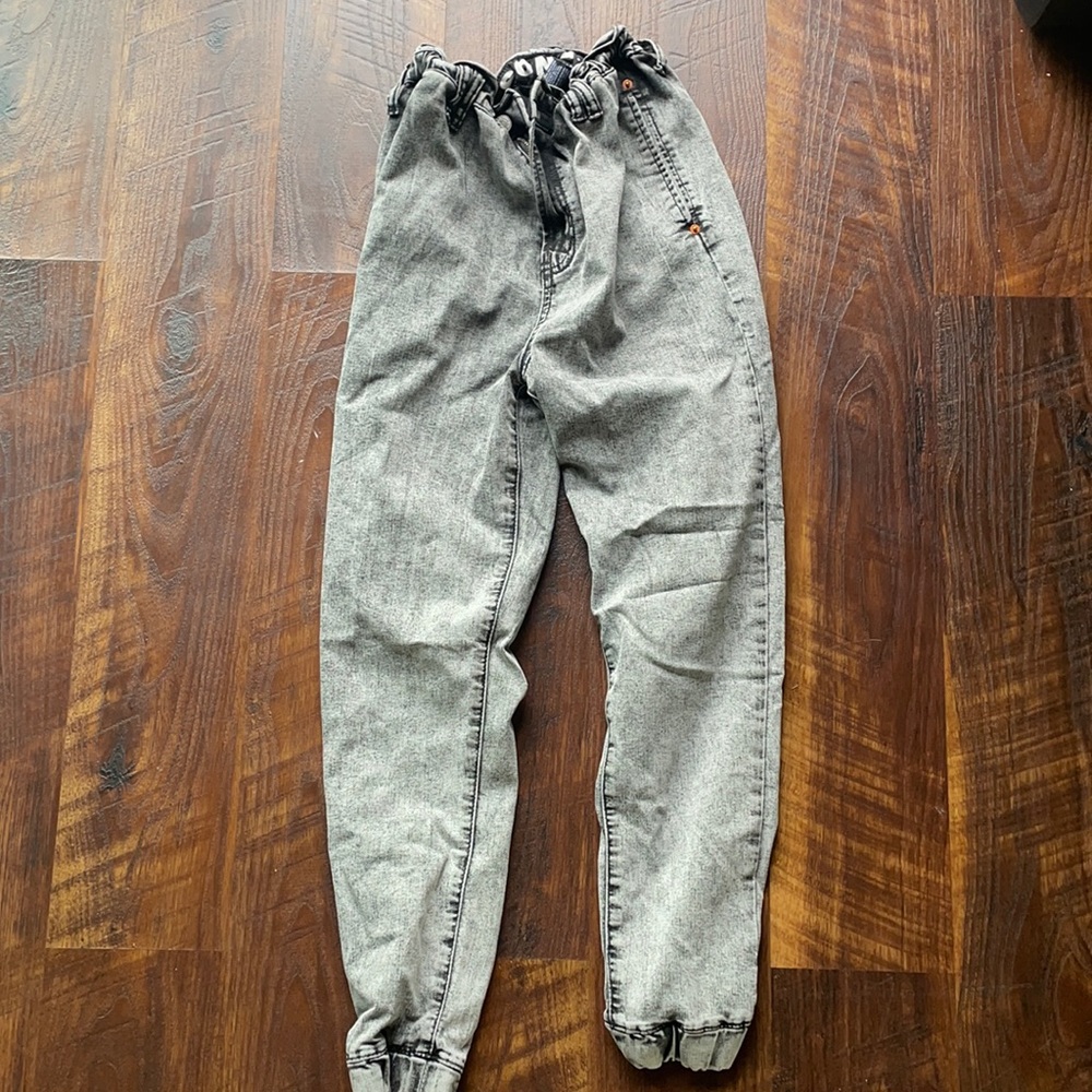 Grey Washed Joggers